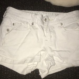 White Shorts